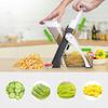 Professional fruit and vegetable slicer French fries slicer adjustable