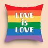Home Decor Party Gifts Valentine's Day Rainbow Love Pillowcase Sofa Cushion Cover