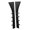 Pair of Rear Window Side Spoiler Decorative Tail Window Side Wing Cover Trim for 3 Series  1 Wagon 2019-2024