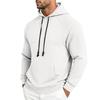 Herren S Europäischer Stil Waffelstrick Kapuzenpullover Langarm