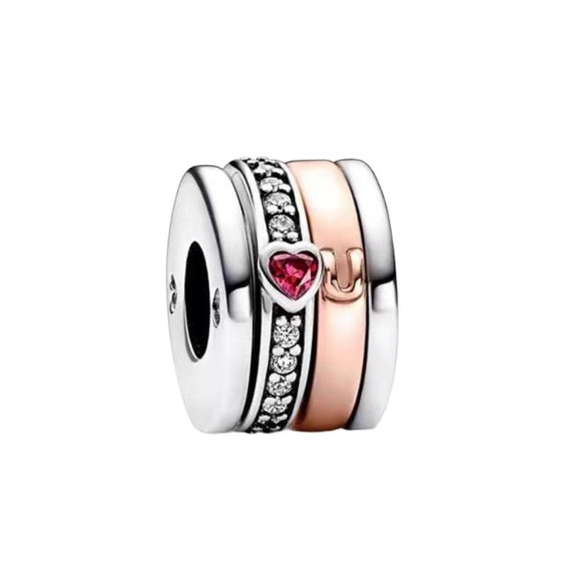 925 Silver Fashion Star Moon Safety Chain Spacer Beads Charm Beads for Original Bracelet Beautiful DIY Jewelry