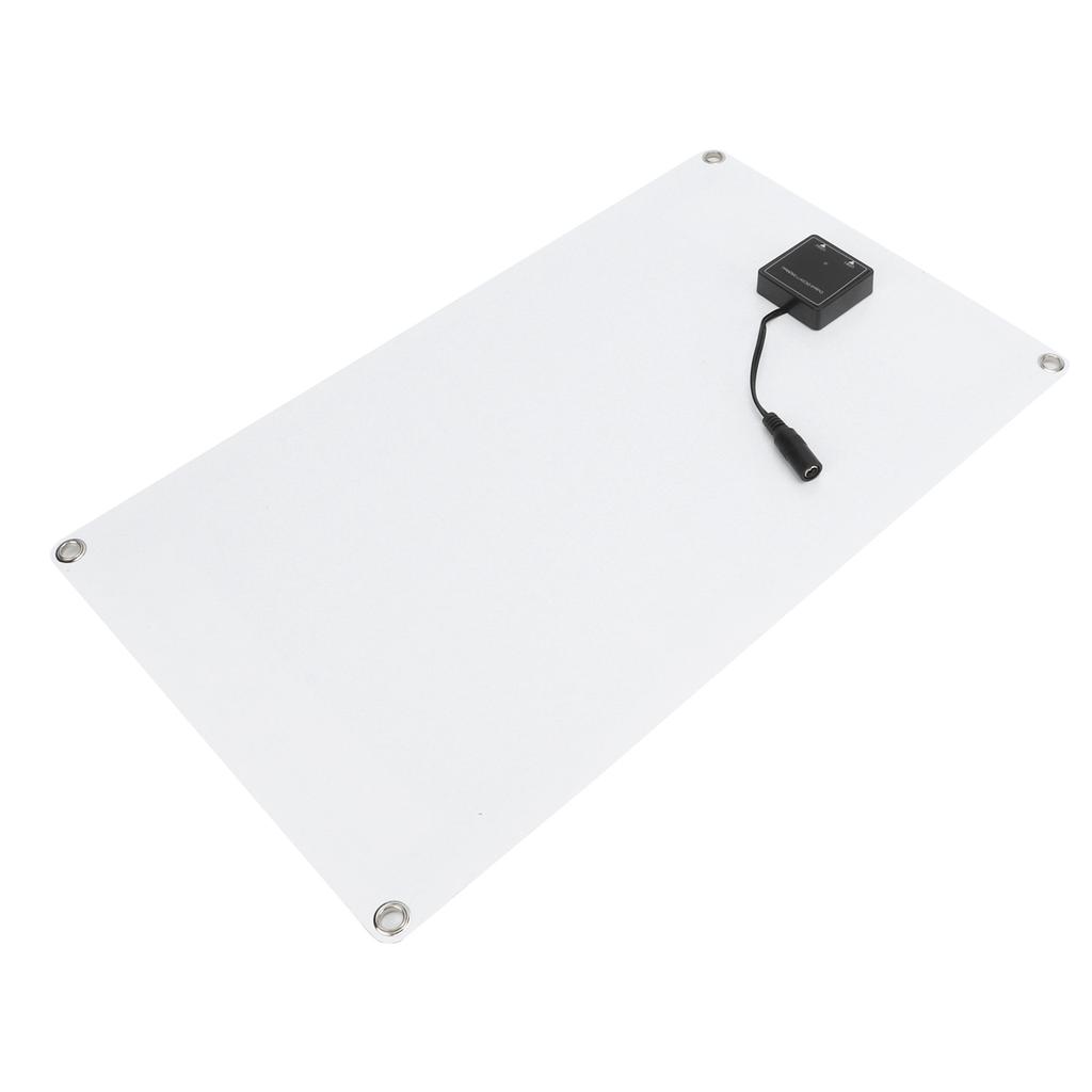 Solar Panel Charger 16W 18V Polycrystalline Silicon USB DC Dual Output Semi Flexible Solar Panel for Travel Phone Car