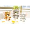 Tees Factory Tom and Jerry Sitting Plush Toy JR, H240 X W160 X D120mm (approx.), TJ-5529218JR