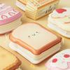 Paper Memo Pad Cartoon Toast Mini Notepad Convenient Squeeze Toy Notebook  Work Supplies