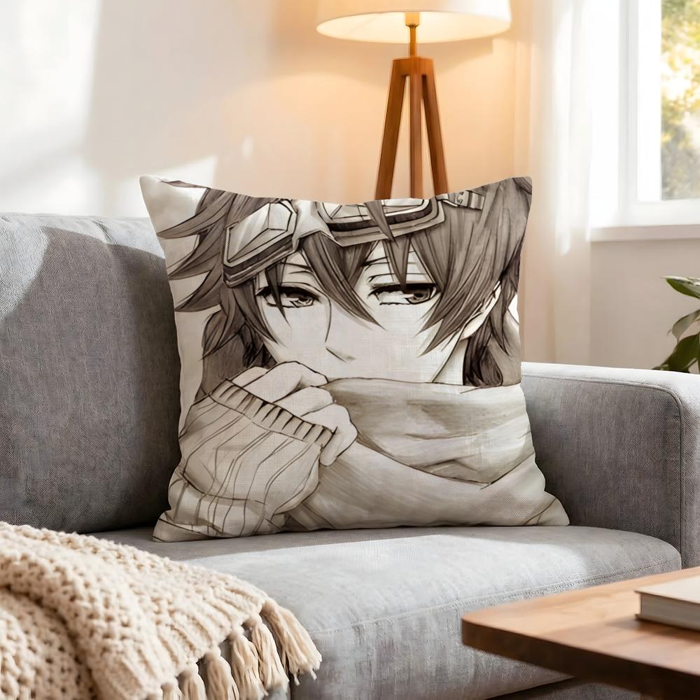 Anime Karneval Cushion Cover 1Pcs Decorative Covers Soft Cushion Case For Sofa Couch Decor 40X40 45X45 Pillowcases