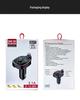 Q11 Bluetooth MP3 Car Charger with Atmosphere Light and Dual PD Fast Charge