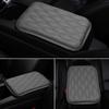 Tapetes para apoio de braço de carro, espuma de memória, almofadas para apoio de braço de veículo, capas de couro para console central, acessórios de estilo para interior