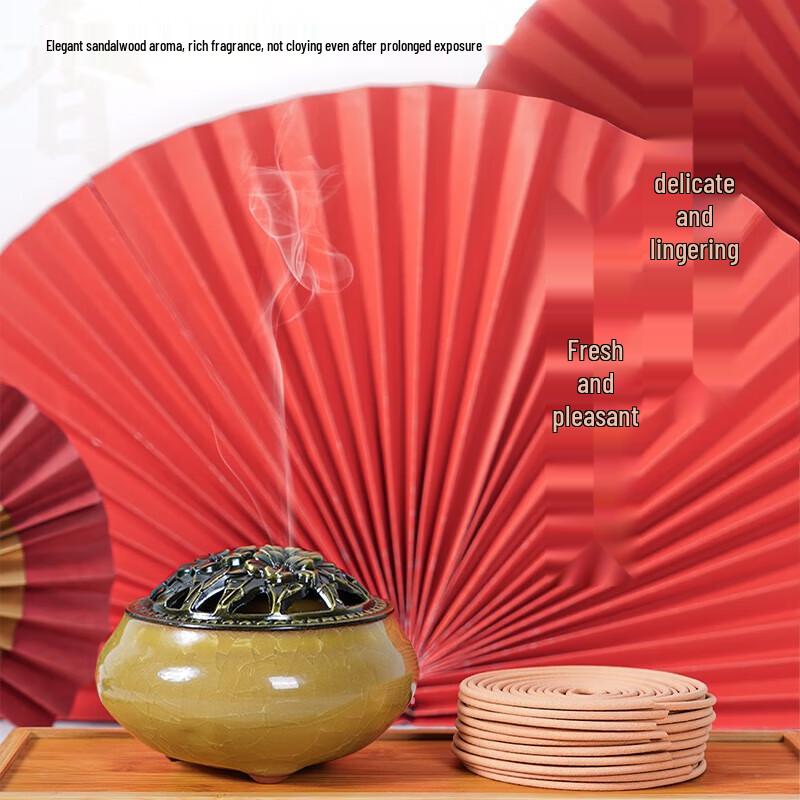 Rainbow Sandalwood Mosquito Repellent Incense Coils