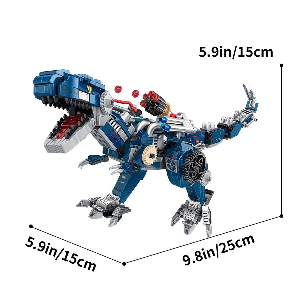 Dinosaur Building Blocks Set  Home Decoration Craft Toys  DIY Toys Car Decoration Crafts Animation Derivatives children toys