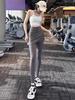 Women's Plus Size 2025 Shark Pants: Fake Two-Piece Long Sports Pants with Velvet Thickening – Perfect for Autumn/Winter Yoga and Fitness Skirt Style.