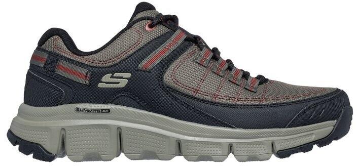Skechers Summits AT Summit Sneakers In Olive Color Made of Synthetic Mesh with Black Trim