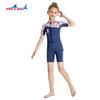 Children's Diving Suit 2.5MM One-piece Short-sleeved Warm Cold Snorkeling Surfing Swimsuit
