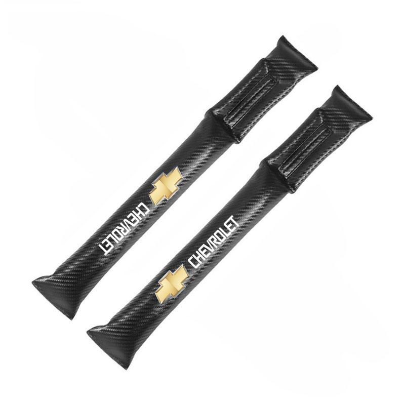

2Pcs Car Seat Gap Filling Plug Cushion Side Seam Leak Proof Strip For Chevrolet Cruze Spark Captiva Suburban Camaro Malibu