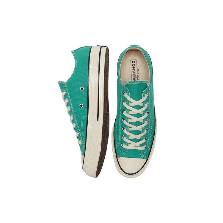 Converse 1970s Chuck Taylor All Star Comfortable Trendy Low-Top Canvas Shoes Unisex sneaker Green 170092C
