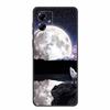 For Motorola Moto G84 5G Case Silicone Soft Wolf Lions Cat Black Bumper Funda Coque for Motorola Moto G54 5G TPU Protective Bag
