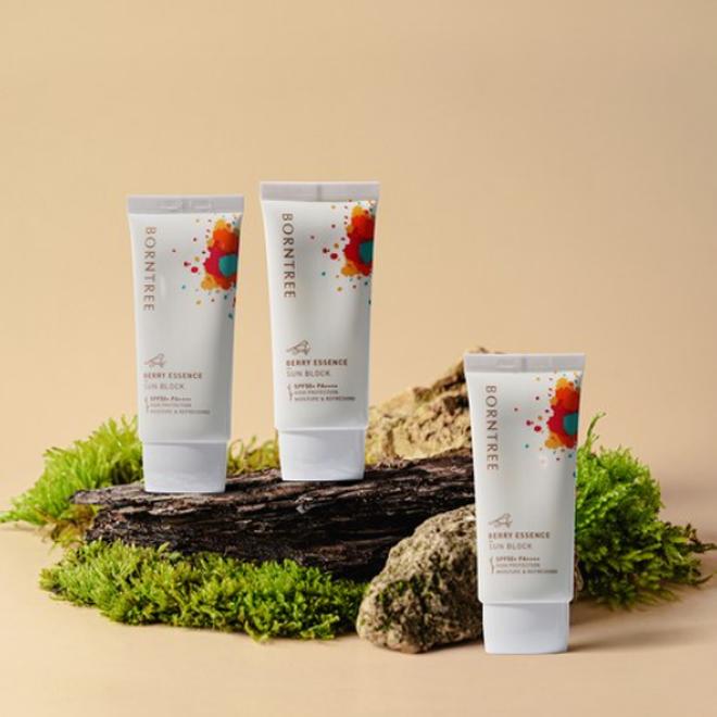 (Korea Beauty) Bontree Berry Essence Sunblock (50ml X2)