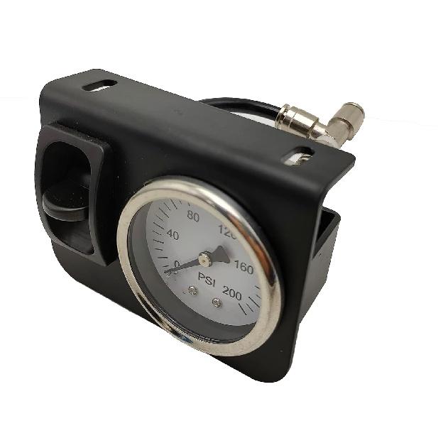 In Cab Single Air Gauge Control Kit With Paddle Switch For Air Suspension Kit