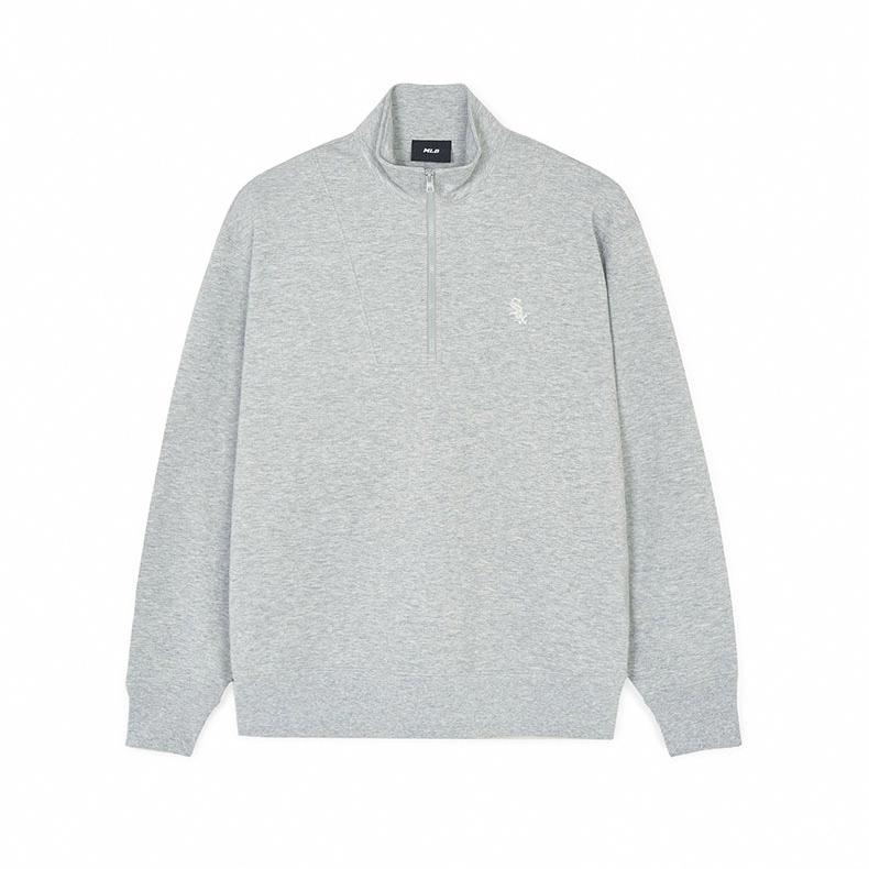 

New MLB SS24 Sweatshirt Unisex Heather Gray 3AMTB0241-44MGS S