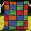 S-SOUTHS P-PARKS Coperta Plaid Super Accogliente Peluche Soggiorno CARTONE Animato Divano Divanetto Regali di Compleanno Infantili