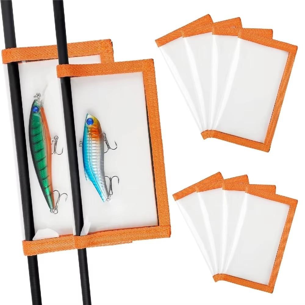 Clear PVC Lure Covers 3PCS Hook Lure Covers Safe Fishing Lure Wraps  Bait Storage