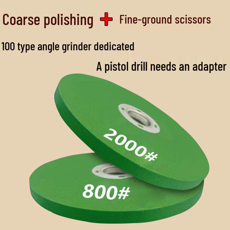 Superfine Angle Grinder Knife Sharpening Wheel - Kitchen Knife Polishing Pad for Electric Drill
