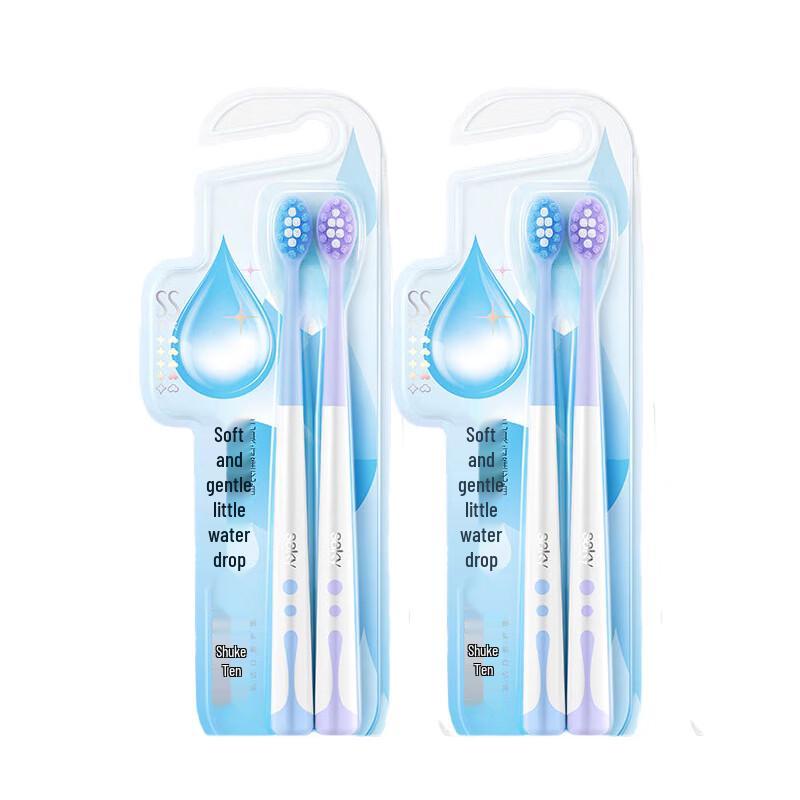 Shuke Soft Bristle Toothbrush - 4 Count