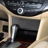 Real Carbon Fiber Car Accessories Center Console Storage Cover Modified Sticker For Honda Accord 8th Gen 2008 2009 2010 2011 12