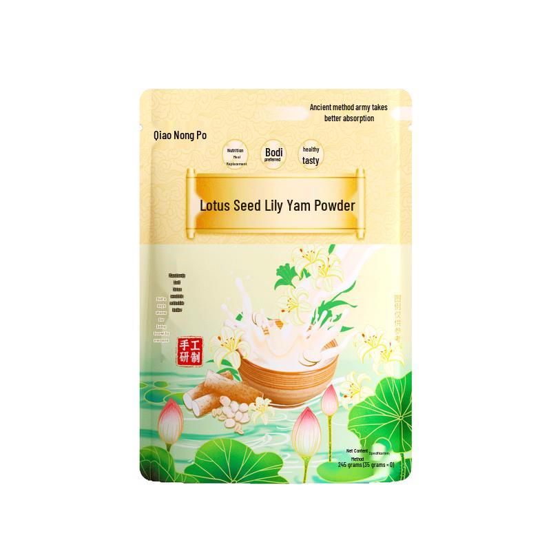 Nutritional Lotus Seed Lily Yam Powder