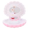Kids Musical Jewelry Box Colorful Light Dancing with Makeup Mirror Musical Jewelry   for Girls