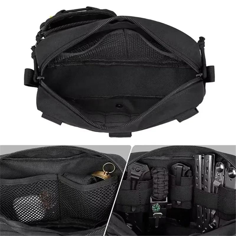 New Multiple Pockets Toolkit Utility Pouch 1000D EDC Tactical Emergency Medical Kit Tool Storage Bag For Outdoor Hunting