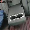 Car Rear Seat Water Cup Holder Frame Cover Trim For Kia Cerato Forte K3    Stainless Steel Interior Accessories