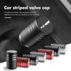 AABIX1 Aluminum Alloy Car Wheel Tire Valve Cap Tyre Rim Stem Cover For KIA gt gtline Xline ceed Forte RIO STINGER Seltos K3 K4