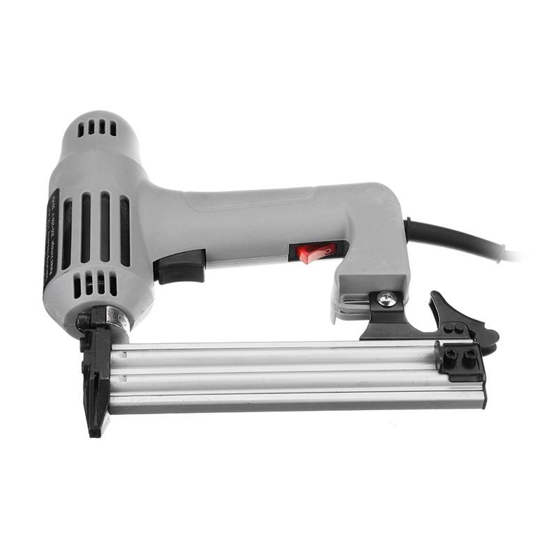 F30 Nail Electric Straight Nailer Nailing Device Woodworking Portable Grey AC 220V 1800W