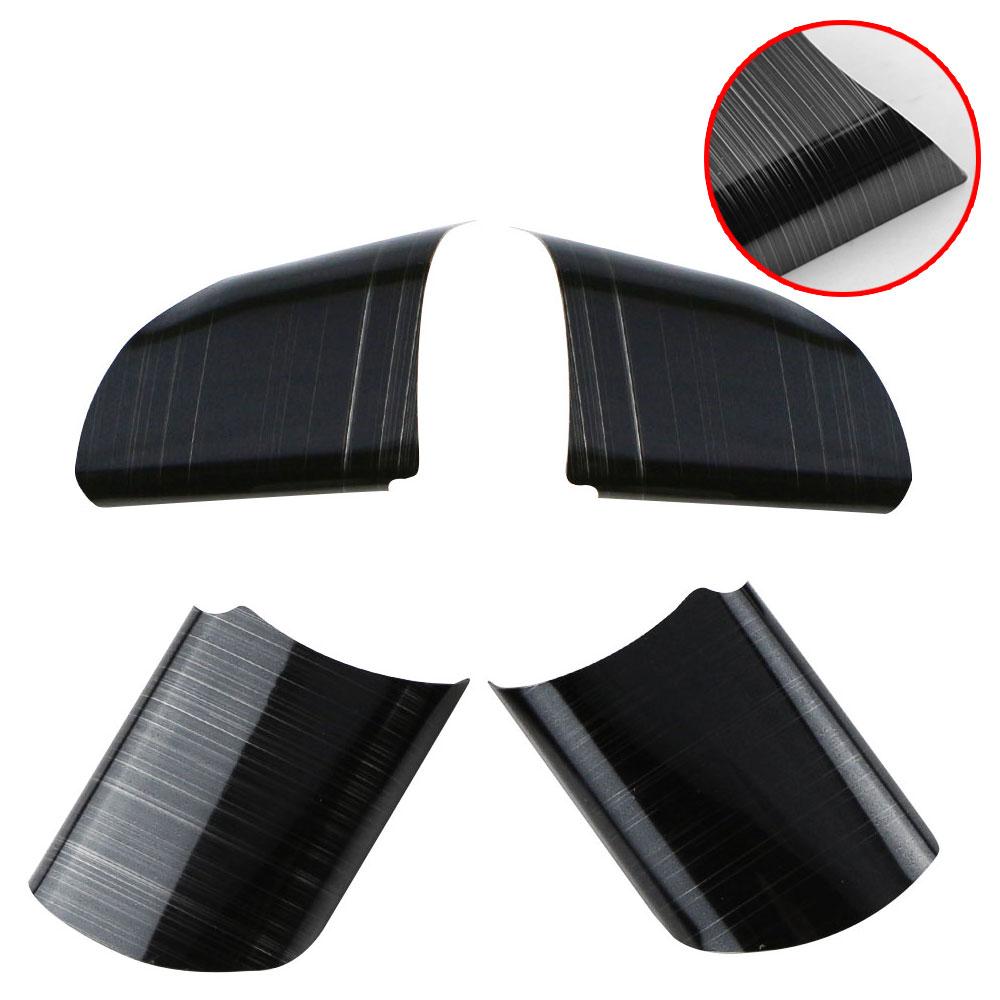 Stainless Steel Steering Wheel Decoration Cover Trim Sticker for Ford Focus 2 MK2 2005 - 2011 Car Sticker Auto Accessories