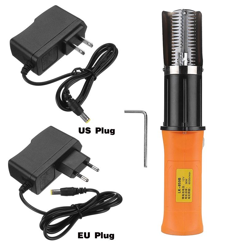 DC 12V 36W מברשת קילוף עור דגים שימושית קולפן דגים חשמלי בטיחותי מהיר מסיר קשקשים לדגים גדולים כלי פירות ים קולפן עמיד למים
