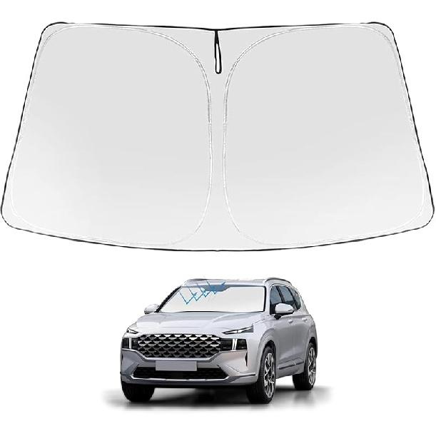 Proadsy 2025 Upgrade Front Windshield Sun Shade Foldable RAV4 Sunshade Protector Fit -2025 RAV-4 SUV Crossover, TRD Off-Road, LE XLE Premium Limited