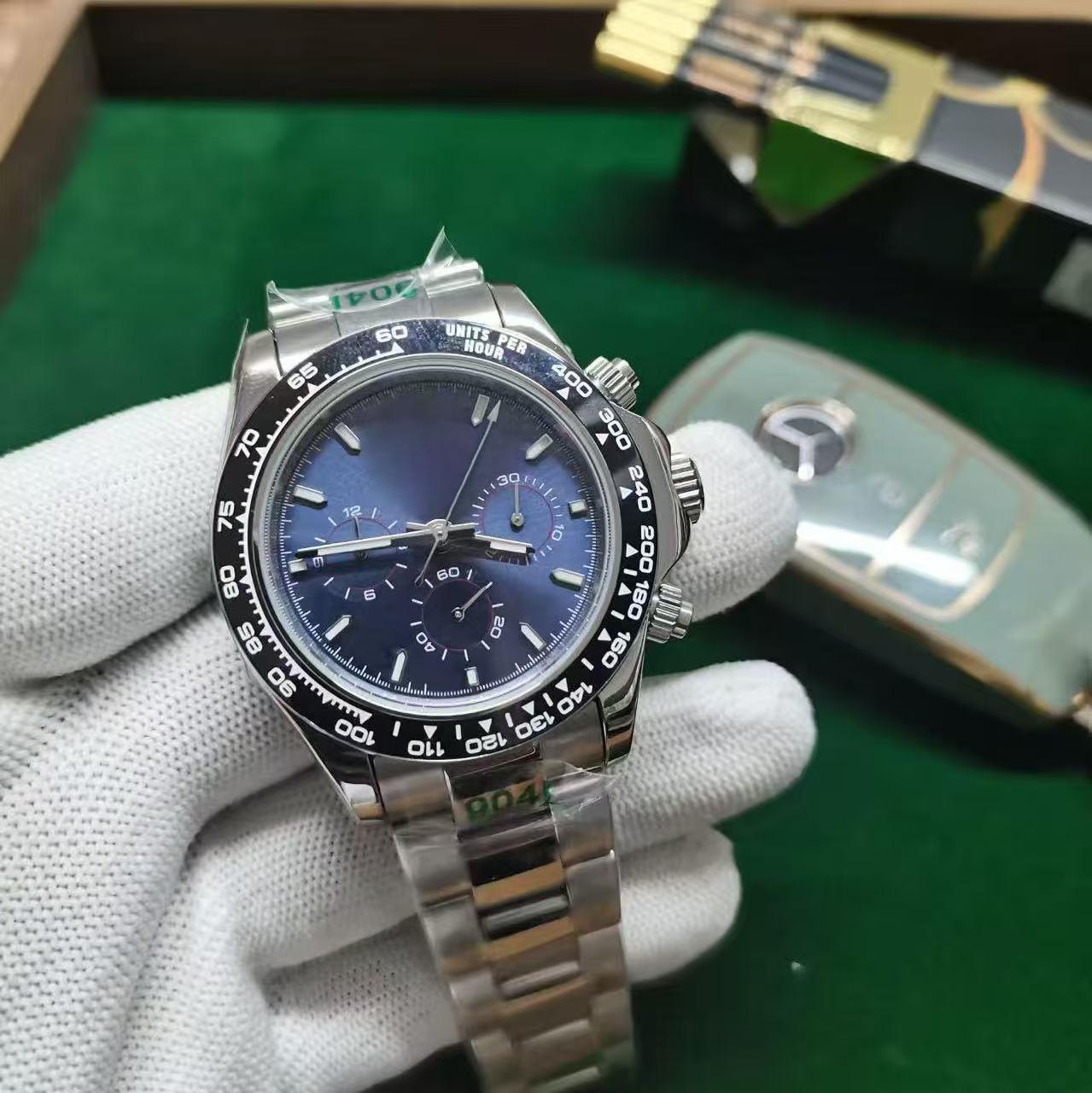 Мужские автоматические часы Laojia Daytona Yacht с хронографом  Панда