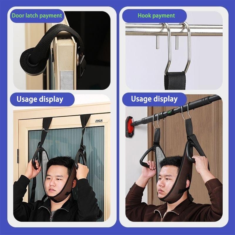 Cervical Neck Rehabilitation Device with Expanded Chin Protection High Resiliences Sponge Design For Postures Correction