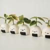Niedliche Mini-Reiskugel Keramik Knospenvasen Blumenvase Hydrokultur-Vase Dekorationsvasen Einzigartige Sushi-Vase Für Trockenblumen