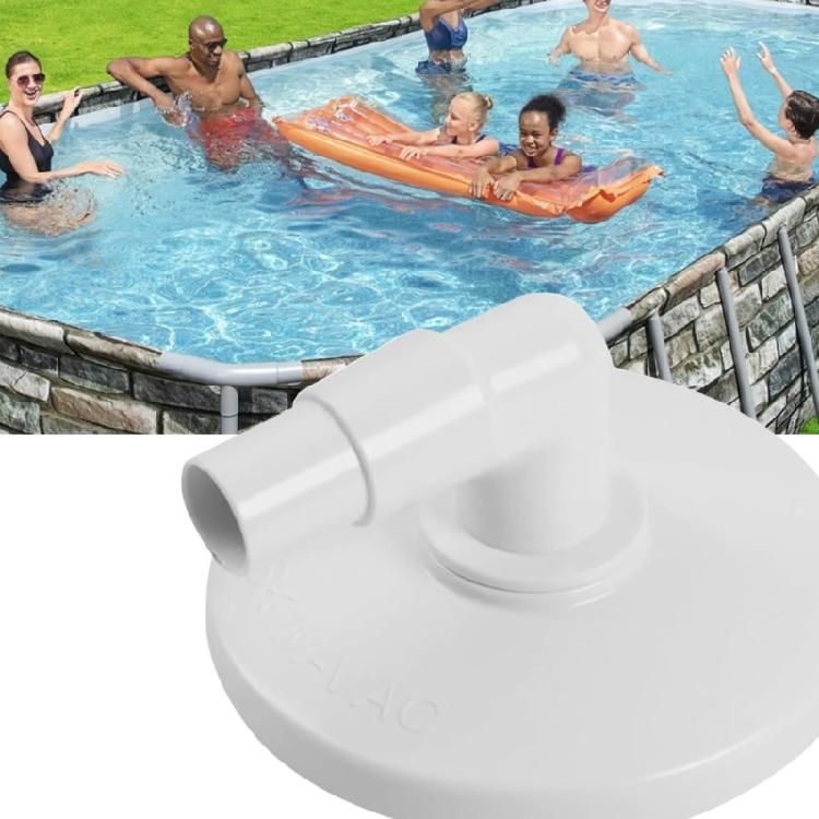 Piastra di Collegamento per Aspirafango Piscina e Gomito a 90 Gradi per Adattatore Tubo Aspirafango Skimmer SP11071 Facile da Installare