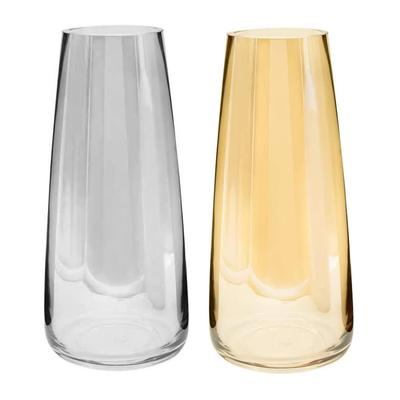 Set of 2 Flower Vase for Home Décor Decorative Items for Living Room Dining Table Hall Bedroom Office Kitchen Gifting Decorations Items