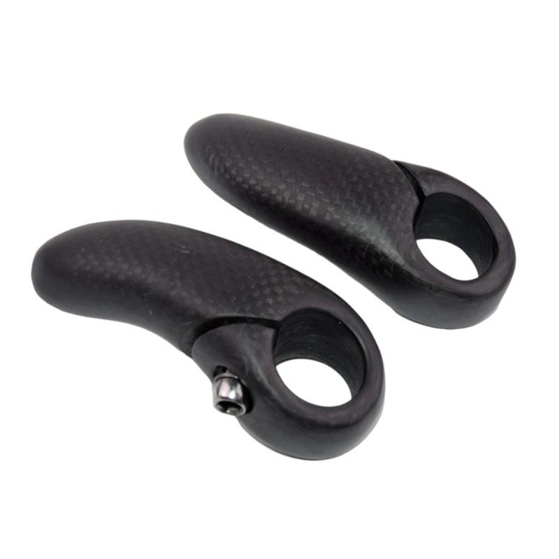 Carbonfasern Mountainbike Lenkerenden Ergonomischer Griff Geringes Gewicht Fahrräder Vize-Lenker Fahrrad Lenkerverlängerungen
