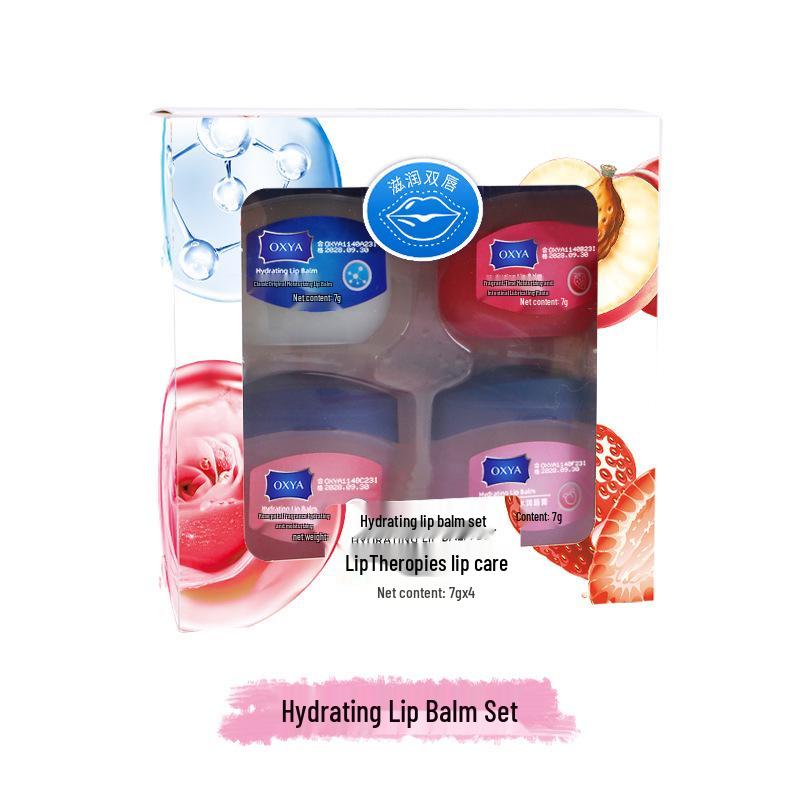 Oxya Vaseline Lip Balm: Nourishing & Hydrating Anti-Chap Exfoliating for Students