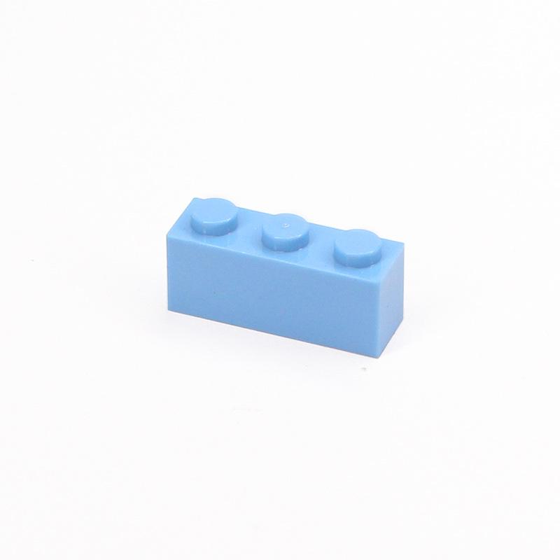 Small Particle Assembly Puzzle Children's Building Block DIY Parts Brick 1x3 Hole Compatible Spare Parts
