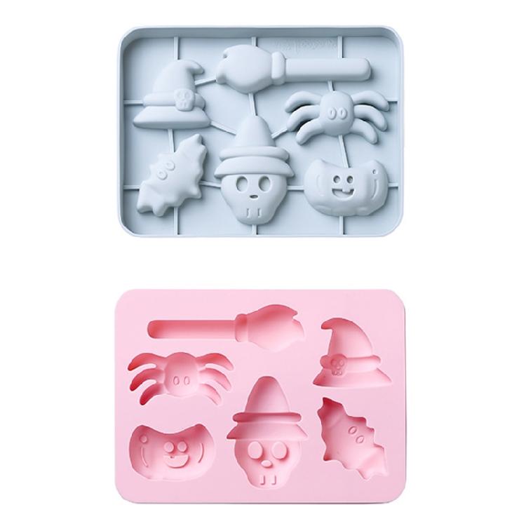 6 Cavities DIY Cookie Soap Candy Gummy Chocolate Mold Baking Mold Ice Cream Tray