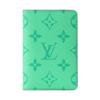 Pocket Organizer Monogram Coated Canvas Wallet Women Wallet Mint-Green M27652