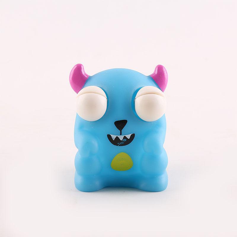 Creative Squeeze Cartoon Blasting Eye Monster Decompress Pranks Decompression Vent Toy Gifts K28