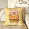 Character LLuLu Cushion Cover Pillow Case Antidustmite Pillowcase Silky Short Plush Sofa Cushion Cover Hot