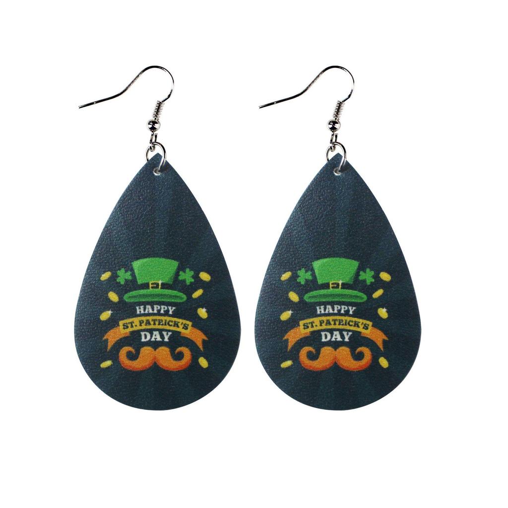 Stylish PU Leather Earrings: Creative Designs & Shapes