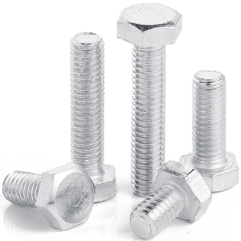 Galvanized Hexagon Bolts and Screws - M5/M6/M8/M10 Fasteners